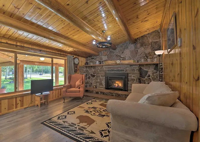 Сasa de vacaciones Cozy Wy Home: Rivers, Lakes, Mountains, Wildlife Pinedale